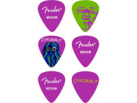 Fender J Mascis Dinosaur Jr Pick Tin, Medium, Set of 6 Fender J Mascis Dinosaur Jr Pick Tin, Medium, Set of 6